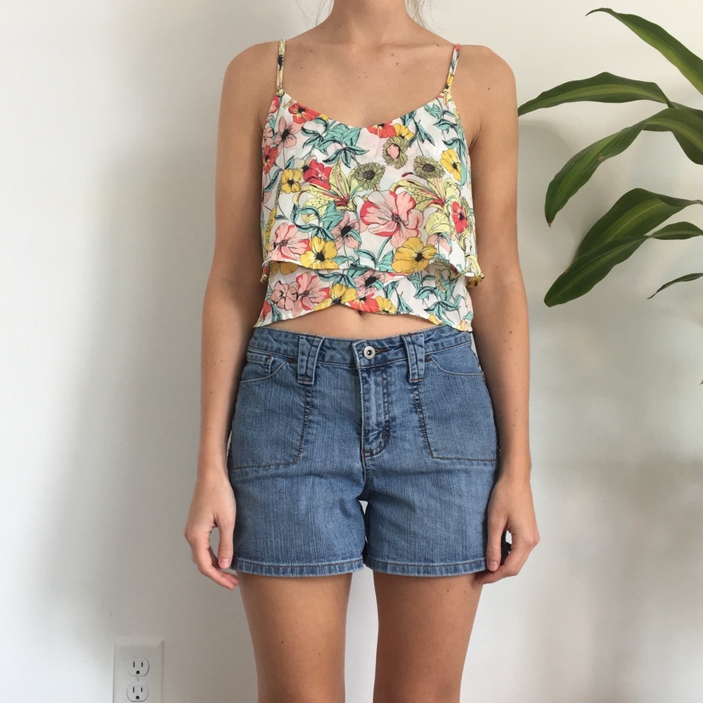 Floral Crop Top